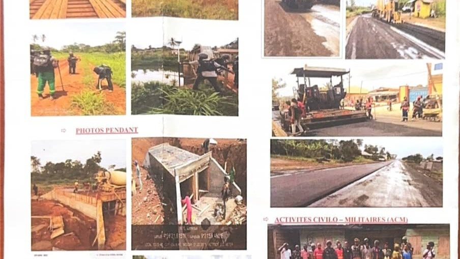 Construction of Nation road 16 section: Kumba - Ekondo Titi (60 Km) Southwest region