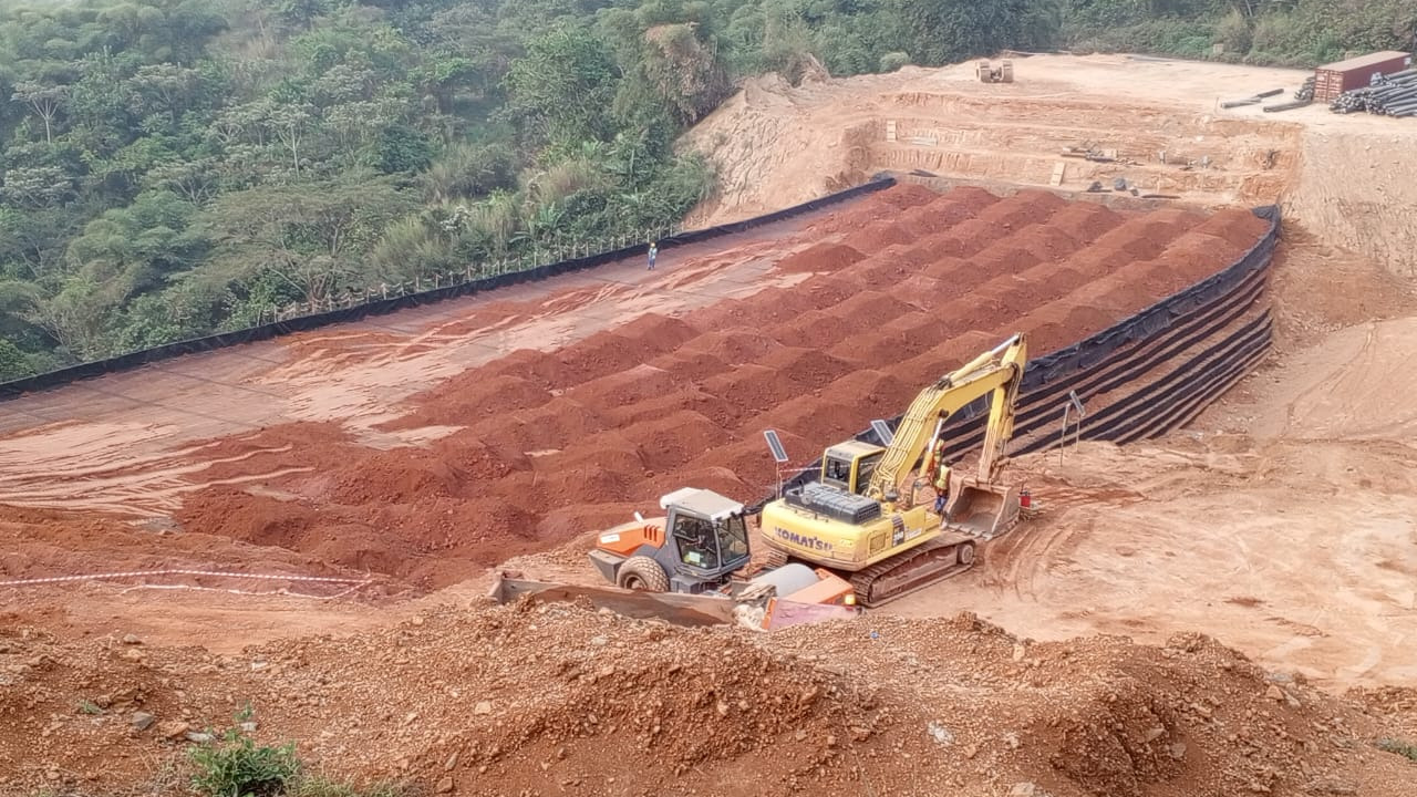 Falaise de Dschang : CFHEC poursuit les opérations de renforcement des remblais