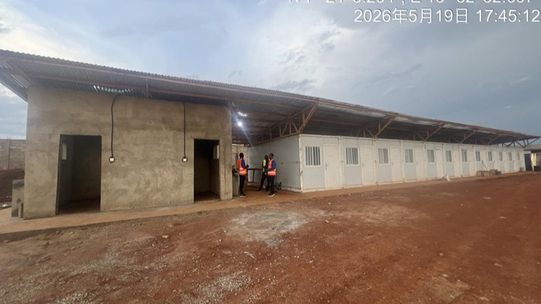Reconstruction de la section Ngaoundéré-Bas de la Falaise de Mbé : l’entreprise achemine les éléments de son concasseur