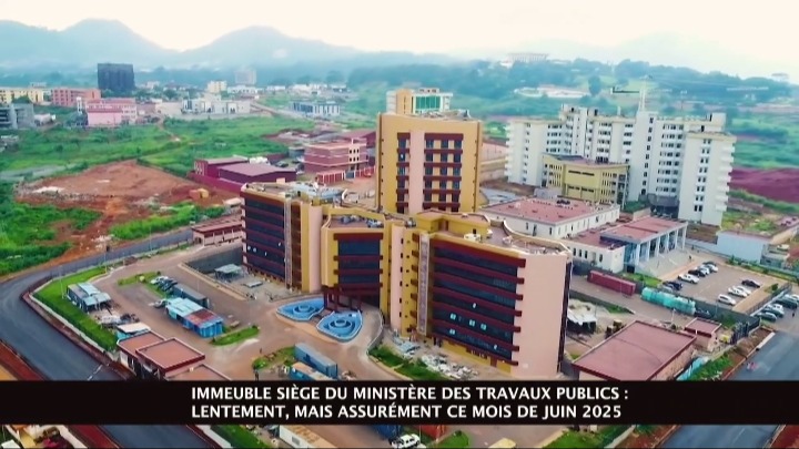 L’immeuble siège du Ministère des Travaux Publics à Yaoundé : une infrastructure high-tech au service de la performance administrative