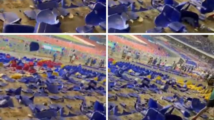 Colère et Vandalisme au Stade des Martyrs après la Défaite de la RDC face au Sénégal