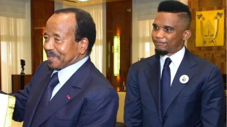 Sanaga-Maritime : Samuel Eto’o soutient Paul Biya et fait partie de l’équipe de campagne du RDPC